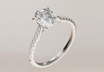 Diamond engagement ring